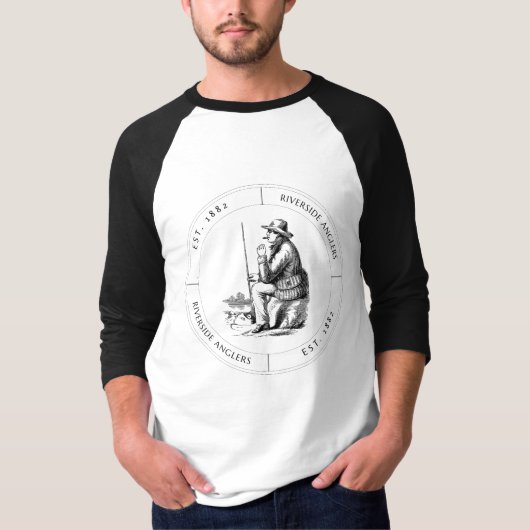 Riverside Angler T-Shirt (Vorderseite)