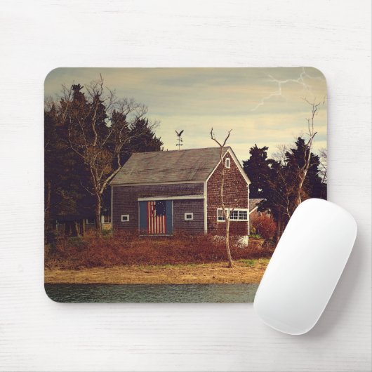 Riverside Barn Mousepad (Mit Mouse)