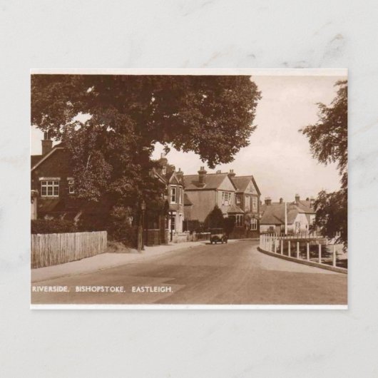 Riverside - Bishopstoke - Eastleigh - Hampshire Postkarte (Vorderseite)