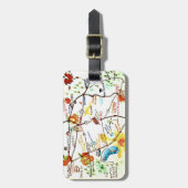 Riverside CA Vintage Map  Gepäckanhänger (Vorderseite vertikal)