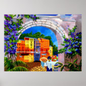 Riverside Cafe Poster (Vorne)