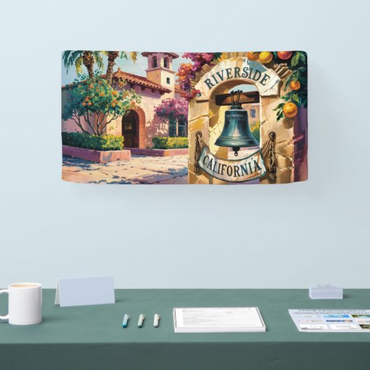 Riverside California Banner (Messe)