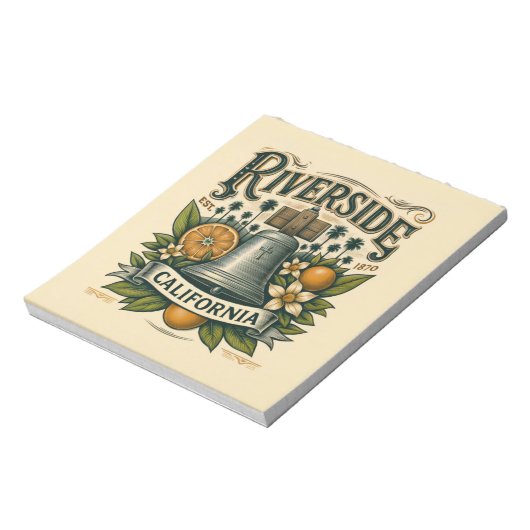 Riverside California  Notizblock (Rotiert)