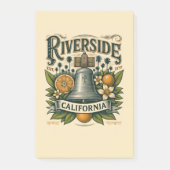 Riverside California  Post-it Klebezettel (Vorderseite)
