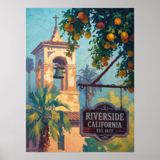 Riverside California Poster (Vorne)