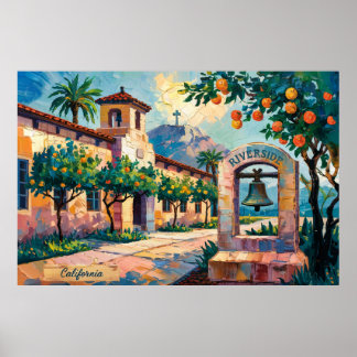 Riverside California Poster