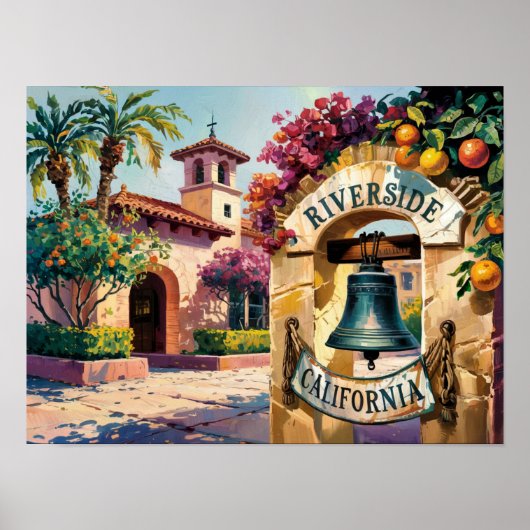 Riverside California Poster (Vorne)