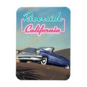 Riverside California Reiseplakat Magnet (Vertikal)