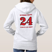 RIVERSIDE CHAPEL TÜRKEY BOWL 2024 HOODIE (Rückseite)
