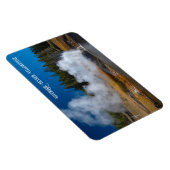 Riverside Geyser Eruption Yellowstone Magnet (Rechte Seite)