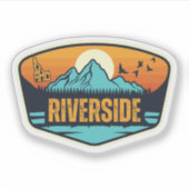 Riverside, Idaho Aufkleber (Vorderseite)