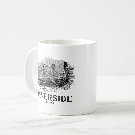 Riverside Kaffeetasse (Vorderseite Links)
