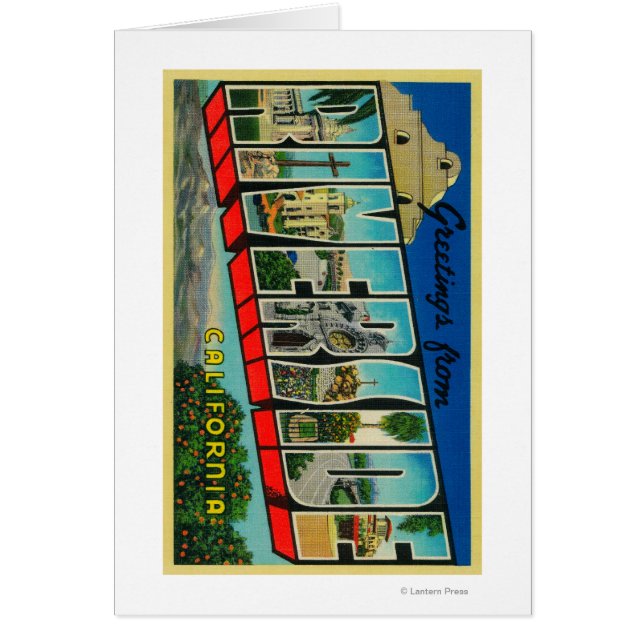 Riverside, Kalifornien - Große Buchstabenszenen (Vorne)