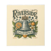 Riverside Kalifornien Notizblock (Vorderseite)