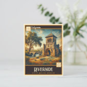 Riverside, Kalifornien | Vintage Postkarte (Stehend Vorderseite)