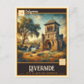 Riverside, Kalifornien | Vintage Postkarte (Vorderseite)