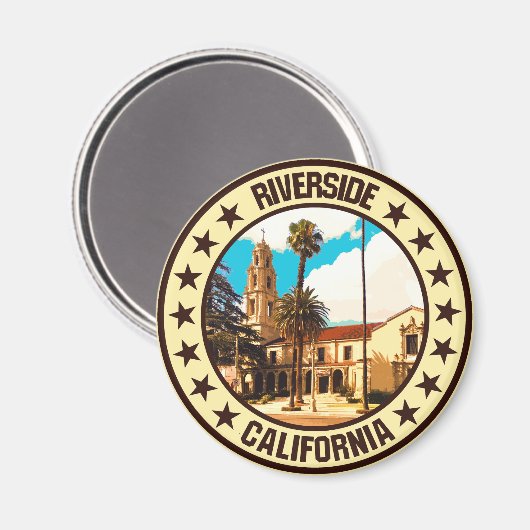Riverside Magnet (Vorderseite/Rückseite)