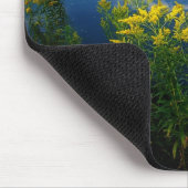 Riverside Mousepad, Wasser, Fluss, Landschaft Mousepad (Ecke)