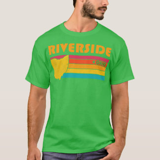 Riverside Ohio Vintag gebeugtes Souvenir T-Shirt