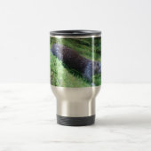 Riverside Otter Peaceful Water Animal Scene Nature Reisebecher (Mittel)