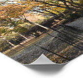 Riverside Park Fall Folies New York Herbst NYC Poster (Ecke)