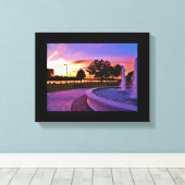 Riverside Park Leinwanddruck (Insitu (Holzboden))