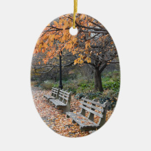 Riverside Park Manhattan Upper West Side New York Keramikornament