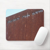 Riverside Park South Rusty Sign New York City NYC Mousepad (Mit Mouse)