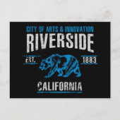 Riverside Postkarte (Vorderseite)