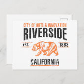 Riverside Postkarte (Vorne/Hinten)