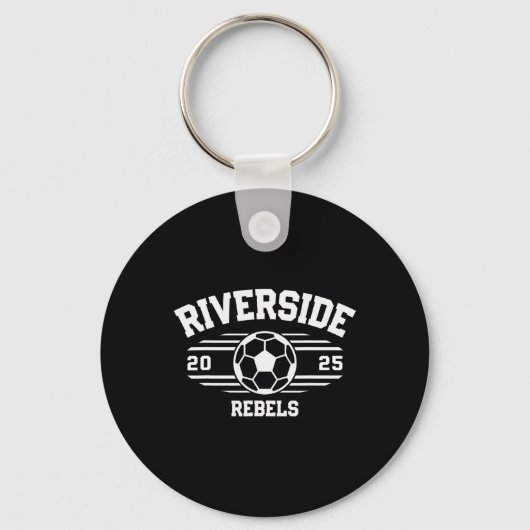 Riverside Rebels Fußball Ll 2025 Schlüsselanhänger (Vorderseite)