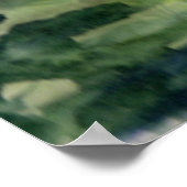 "RIVERSIDE REFLEKTIONEN" - KUNST - HARRIET DAVIDSO POSTER (Ecke)