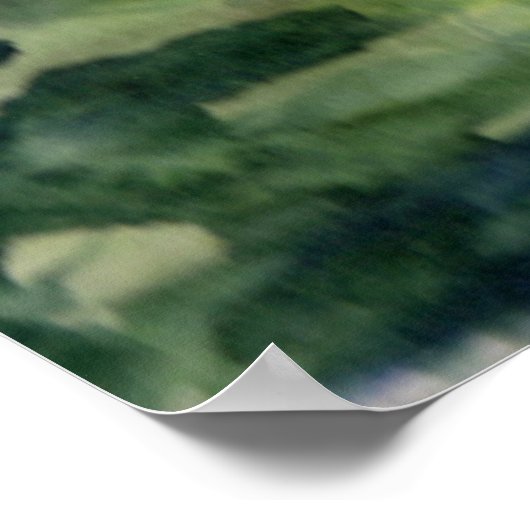 "RIVERSIDE REFLEKTIONEN" - KUNST - HARRIET DAVIDSO POSTER (Ecke)