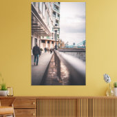 Riverside Rhythmus Leinwanddruck (Insitu (Wohnzimmer))