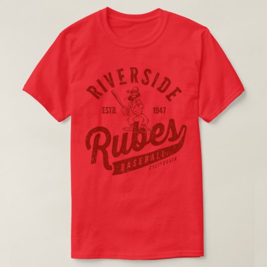 Riverside Rubes Baseball T-Shirt (Design vorne)