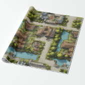 Riverside Serenity RPG Wrapping Paper Geschenkpapier (Ungerollt)