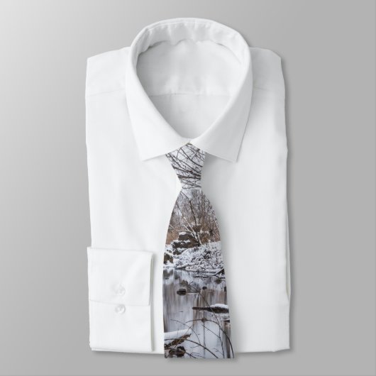 Riverside Snow Neck Tie Krawatte (Gebunden)