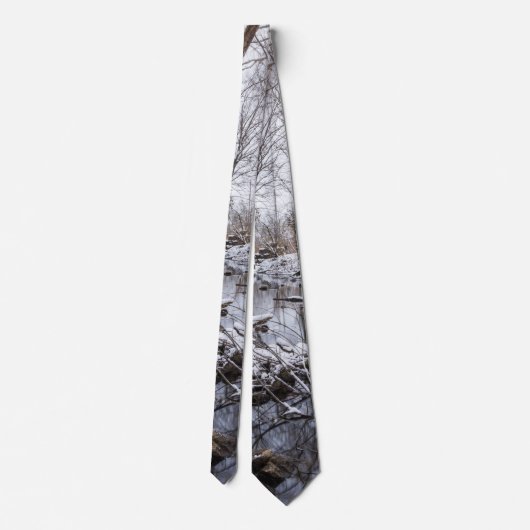 Riverside Snow Neck Tie Krawatte (Rückseite)