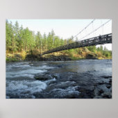 RIVERSIDE STAAT PARK CCC BRIDGE - SPOKANE WA POSTER (Vorne)