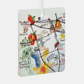 Riverside, Südkalifornien Ornament Aus Metall (Vorderseite Rechts)