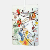 Riverside, Südkalifornien Ornament Aus Metall (Vorderseite links)