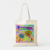 Riverside Vacacation Target Tote Bag Tragetasche (Rückseite)