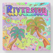 Riverside Vacation Target Untersetzer (Vorderseite)