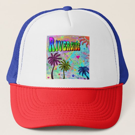 Riverside Vivid Romance Hat Truckerkappe (Vorderseite)