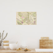 Riverside Woolen Mills Atlas Karte Poster (Küche)