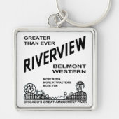 Riverview Amusement Park, Chicago, IL 1904-1967 Schlüsselanhänger (Vorne)