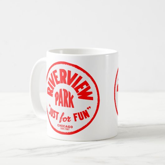 Riverview Amusement Park, Chicago, Illinois Kaffeetasse (Vorderseite Links)