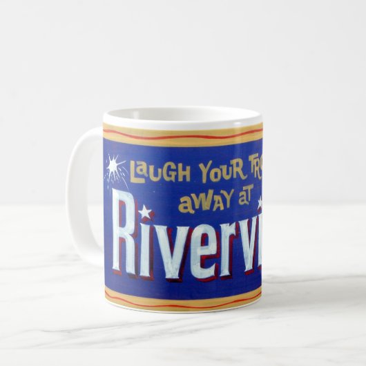 Riverview Amusement Park, Chicago, Illinois Kaffeetasse (Vorderseite Links)