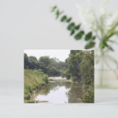 Riverview Postkarte (Stehend Vorderseite)