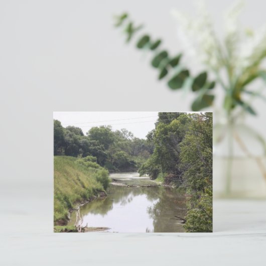 Riverview Postkarte (Stehend Vorderseite)